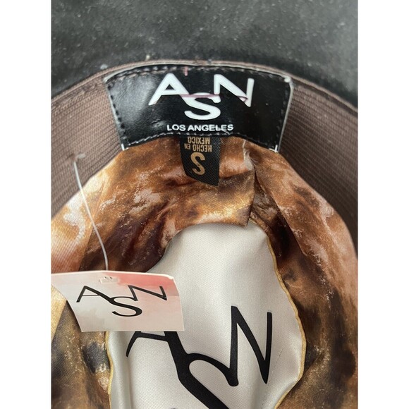 Anthropologie ASN Braided Rancher Hat Women Black Knotted Band Classic Sz S NWT - Picture 8 of 8